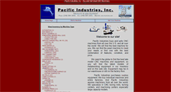 Desktop Screenshot of pacificind.com