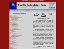 Tablet Screenshot of pacificind.com